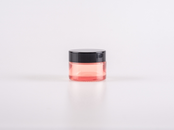 Kosmetikdose "Lucy", 30ml, mit Deckel schwarz