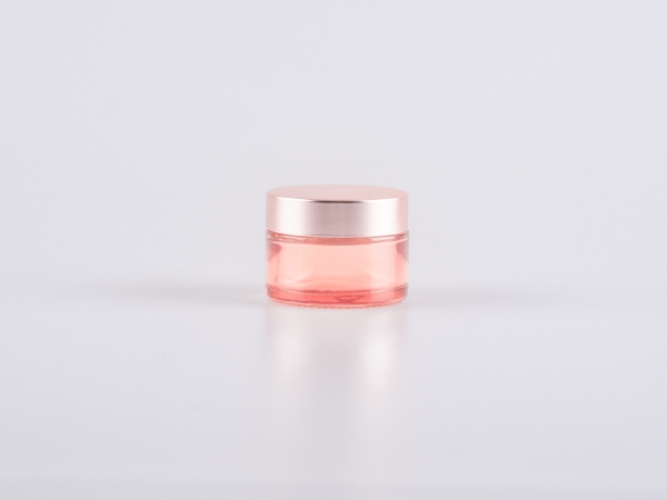 Kosmetikdose "Lucy", 30ml, mit Deckel rosé