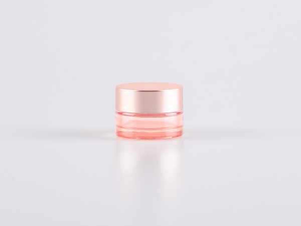 Kosmetikdose "Lucy", 7ml, mit Deckel rosé