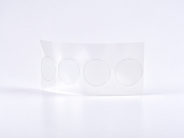 Etikette Transparent – Ø 30 mm
