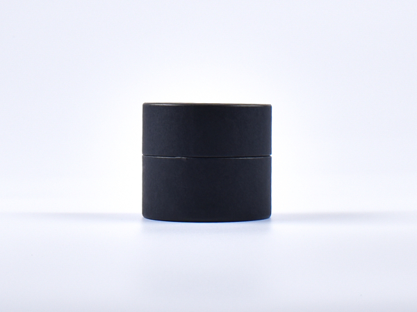 Dose "Eco" 170ml, aus Pappe, mattschwarz - Sonderformat