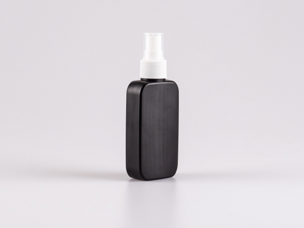 Flasche "Henry", 100ml, HDPE, mit Zerstäuber weiss
