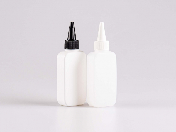 Flasche "Henry", 100ml, HDPE, mit Spritzdispenser