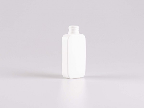 Flasche "Henry", 100ml, HDPE, 3 Farben, 24/410, ohne Montur