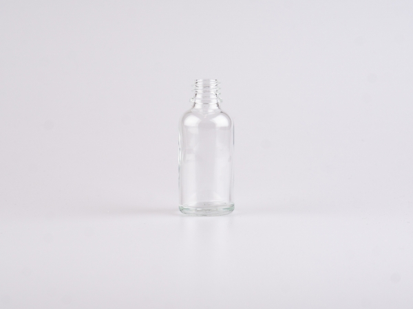 Klarglasflasche, 50ml, DIN18, ohne Montur