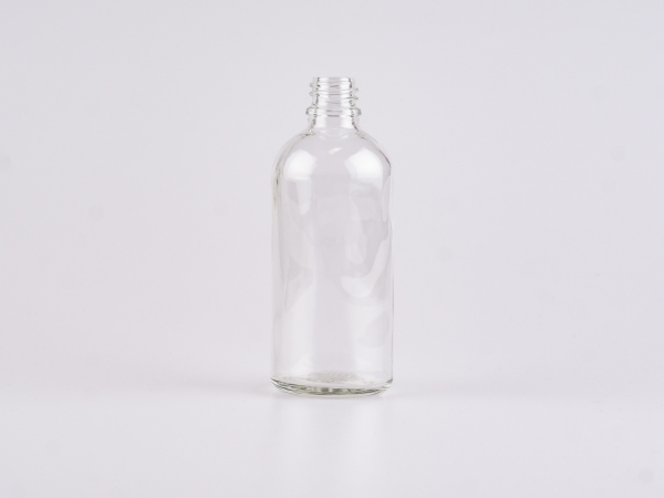 Klarglasflasche, 100ml, DIN18, ohne Montur