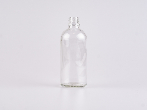 Klarglasflasche, 100ml, DIN18, ohne Montur