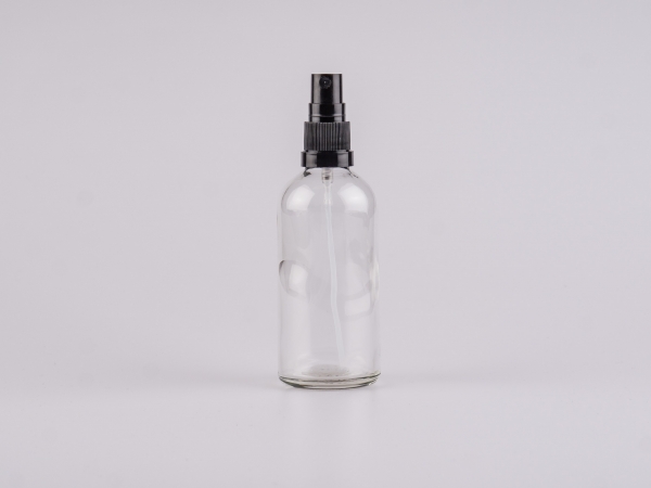 Klarglas-Flasche-Spray-Originalitaetsverschluss-100ml