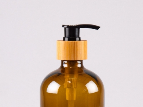 Dispenser, Bambus, 28/410, schwarz