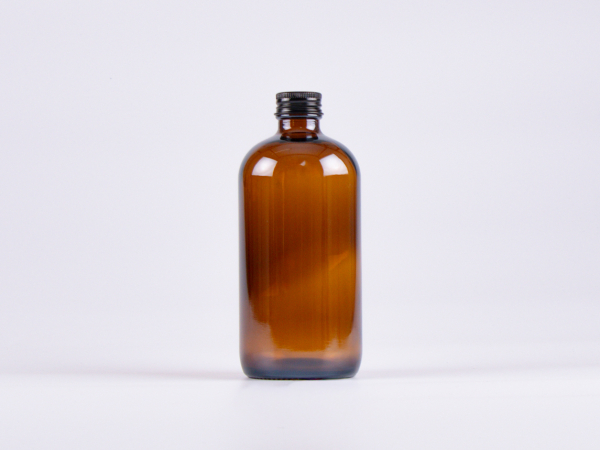Braunglasflasche 500ml, mit Aludeckel