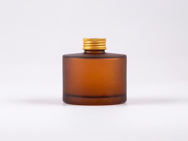 Braunglasflasche Lilly 180 ml - Schraubverschluss Aluminium
