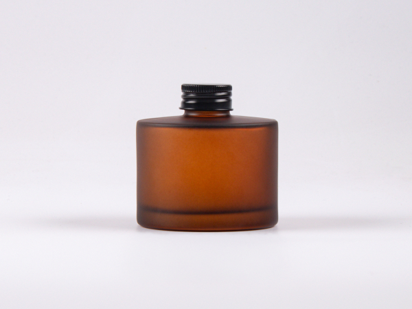Braunglasflasche Lilly 180 ml - Schraubverschluss Aluminium