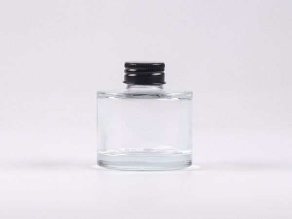 Klarglasflasche Lilly 90 ml - Schraubverschluss Aluminium