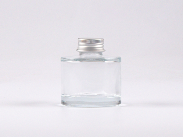 Klarglasflasche Lilly 90 ml - Schraubverschluss Aluminium