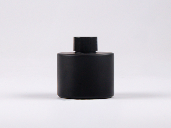 Schwarzglasflasche Lilly 130 ml - Schraubverschluss Kunststoff