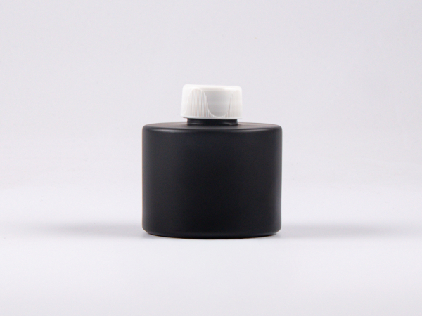 Schwarzglasflasche Lilly 130 ml - Schraubverschluss Kunststoff