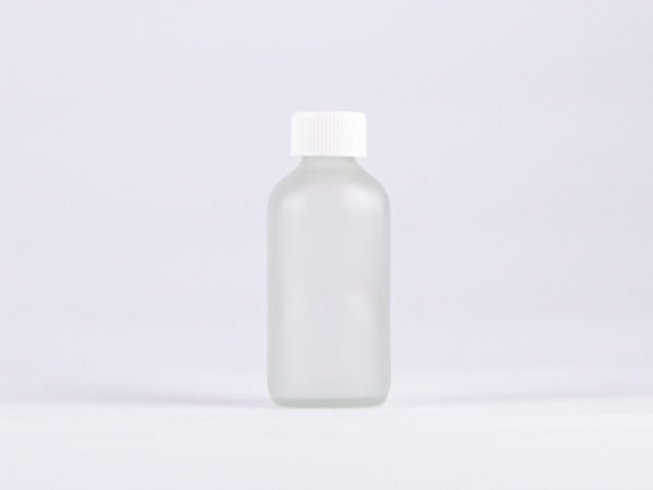 Glasflasche säuremattiert 250ml - Verschluss KISI