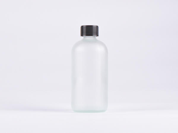 Glasflasche säuremattiert 500 ml - KISI Verschluss