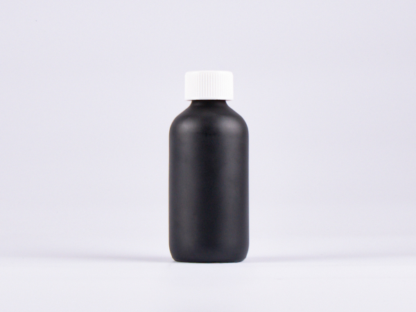 Schwarzglasflasche 250 ml - Verschluss KISI