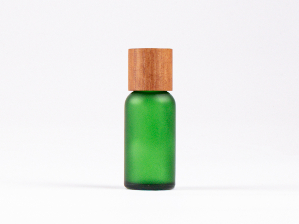Grünglasflasche 30 ml - Tropfmontur Esche