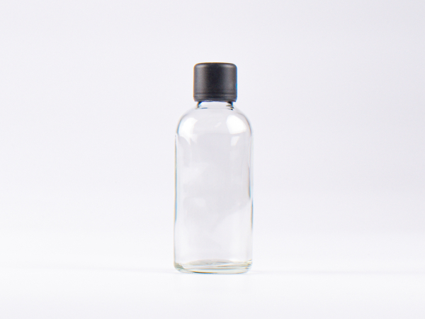 Klarglasflasche 100 ml - Schraubverschluss OV