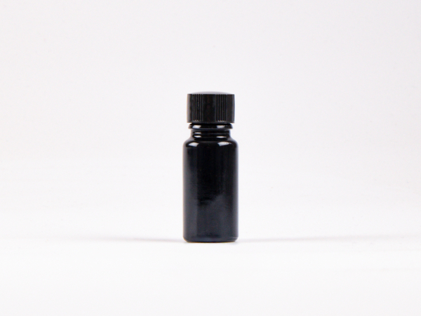 MIRON Violettglasflasche 10ml -  Pinselmontur