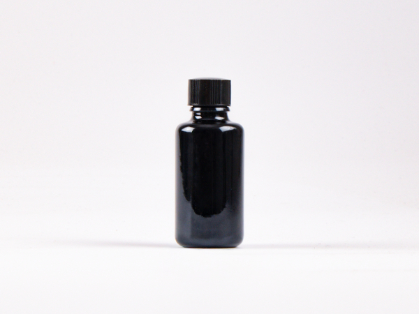 MIRON Violettglasflasche 30 ml - Pinselmontur