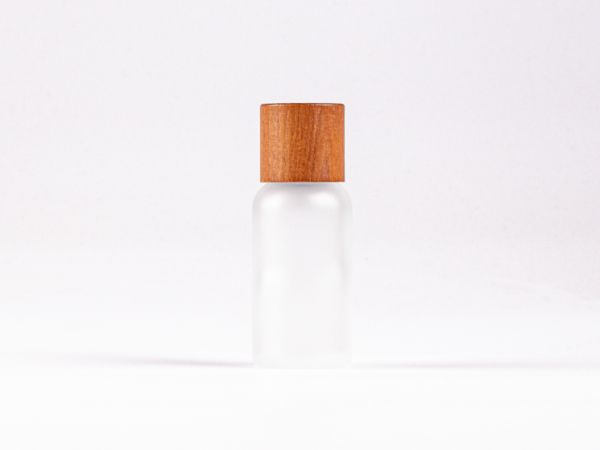 Glasflasche-mit-Schraubverschluss-Tropfmontur-Bambus