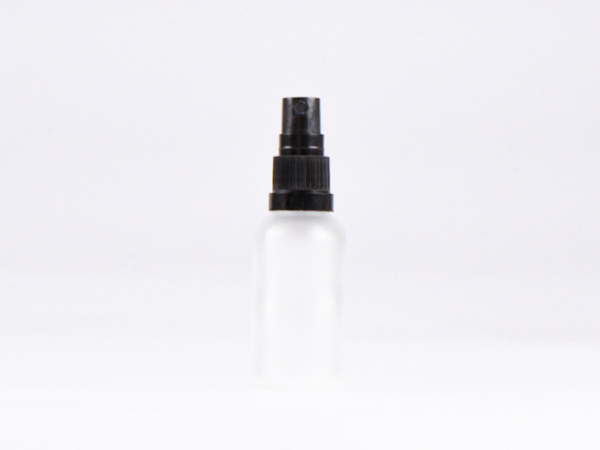 glasflasche-spray-schwarz-mattiert