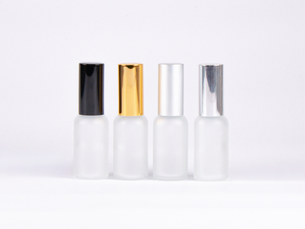 säuremattierte Flasche 100 ml - Zerstäuber Aluminium