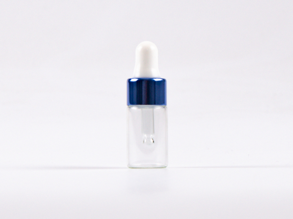 Pipettenflasche 3 ml - metallic