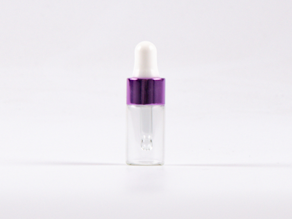 Pipettenflasche 3 ml - metallic