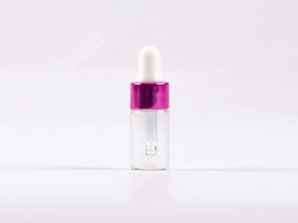 Pipettenflasche 3 ml - metallic