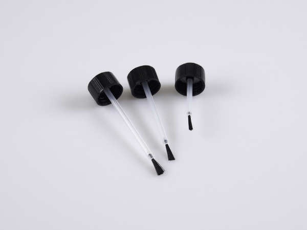 Grünglasflasche 10ml, mit Pinselmontur