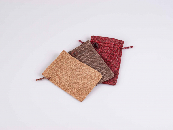 Jute (Leinen)Beutel klein, 11 x 15cm