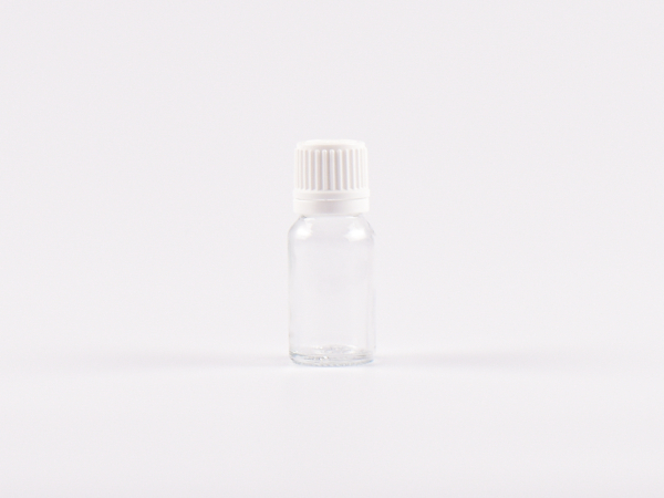 Klarglasflasche 10ml, mit Schraubverschluss OV