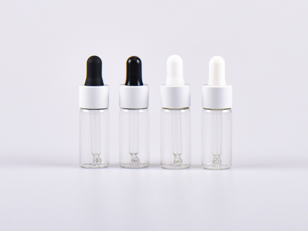 Flasche "Clary", 10ml, mit Pipette weiss