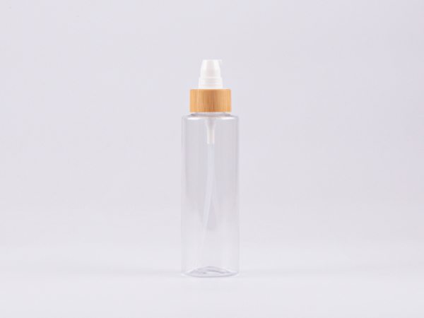Flasche Sharp 150 ml - Lotionspumpe Bambus