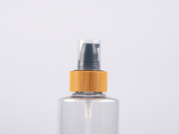Flasche Sharp 150 ml - Lotionspumpe Bambus