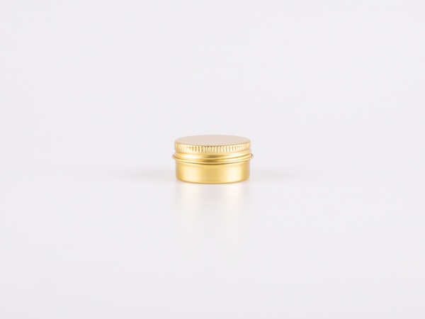 Metalldose, 10ml, gold