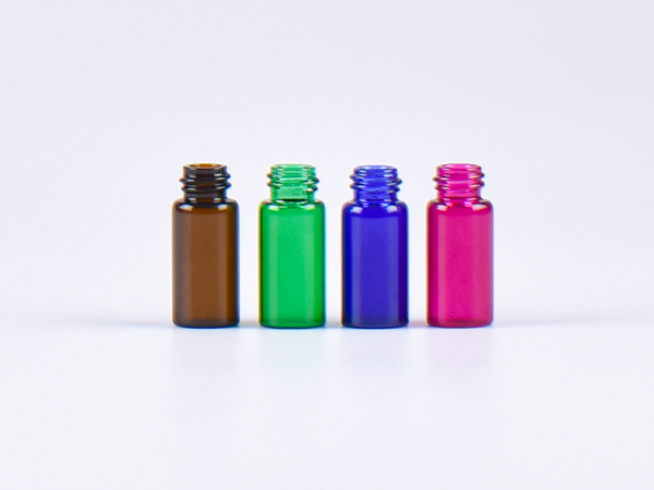 Mini-Glasflasche, 3ml, color