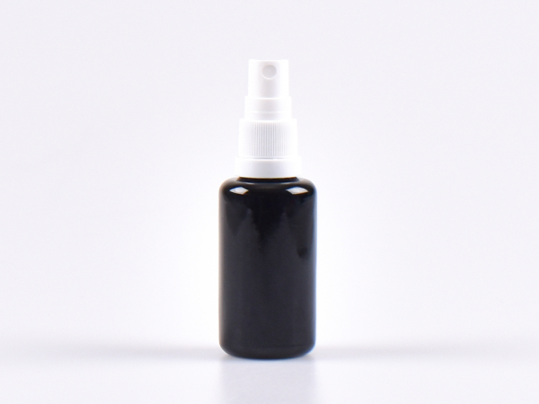 MIRON Violettglasflasche 30ml, mit Zerstäuber Kunststoff