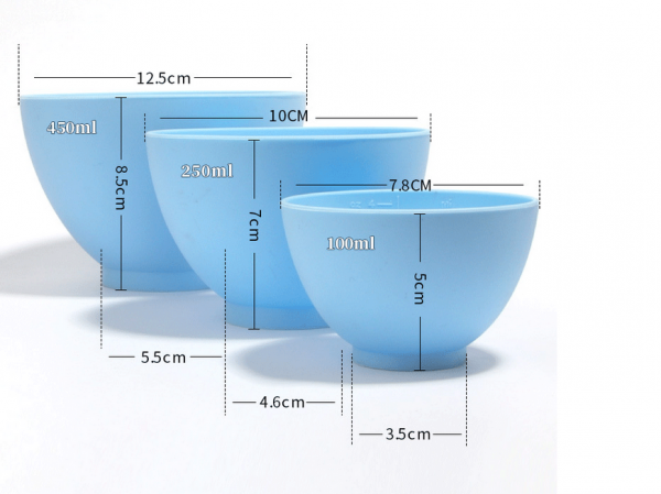 Mix Bowl, 450ml, 3 Farben