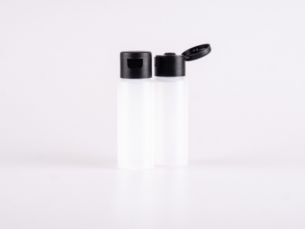 Flasche "Nasa" 50ml, LD-PE, mit FlipTop oder DiscTop Verschluss