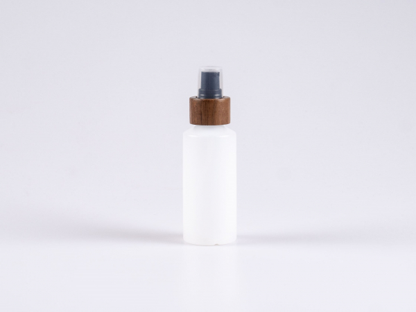 Flasche "Nasa" 100ml, LDPE, mit Lotionspumpe Walnut