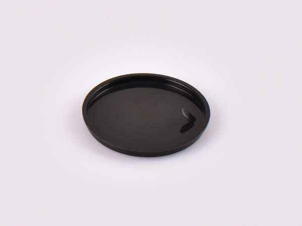 Abdeckscheibe für Dose Neville schwarz, weiss & braun