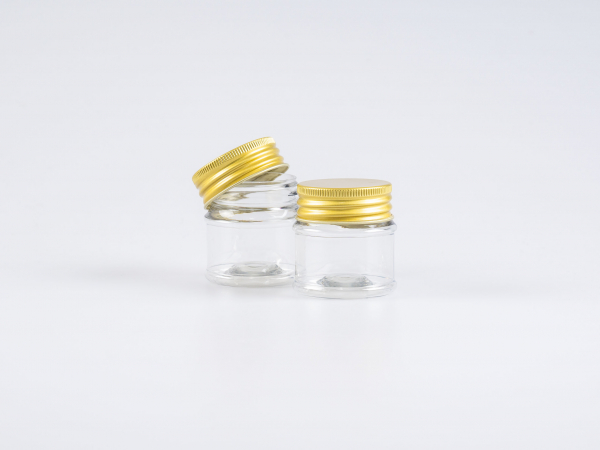 Dose "Neville", 50ml, hohe Form, mit Metalldeckel in 3 Farben