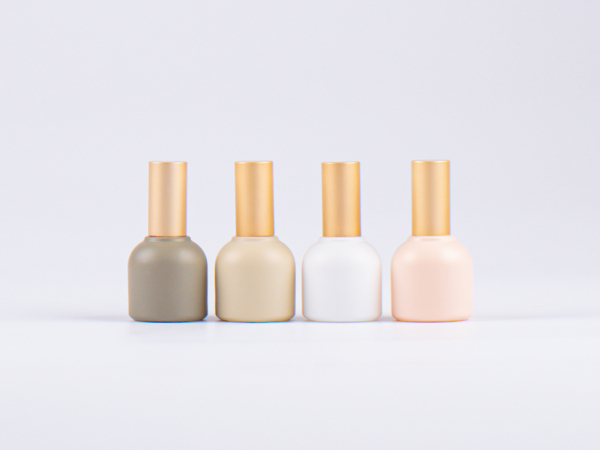 Roll-On-Flasche "Noa", 10ml, mit Deckel mattgold