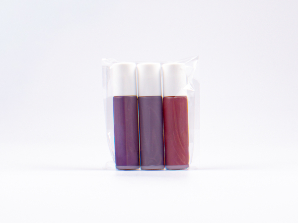 SET: Roll-On-Flasche "Emma", pastell red, 10ml – alle Varianten in einem Paket