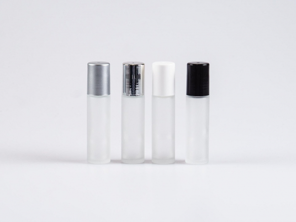 Roll-On-Flasche, säuremattiertes Glas, frei kombinierbar, 10ml